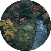 鶴仙渓　川床