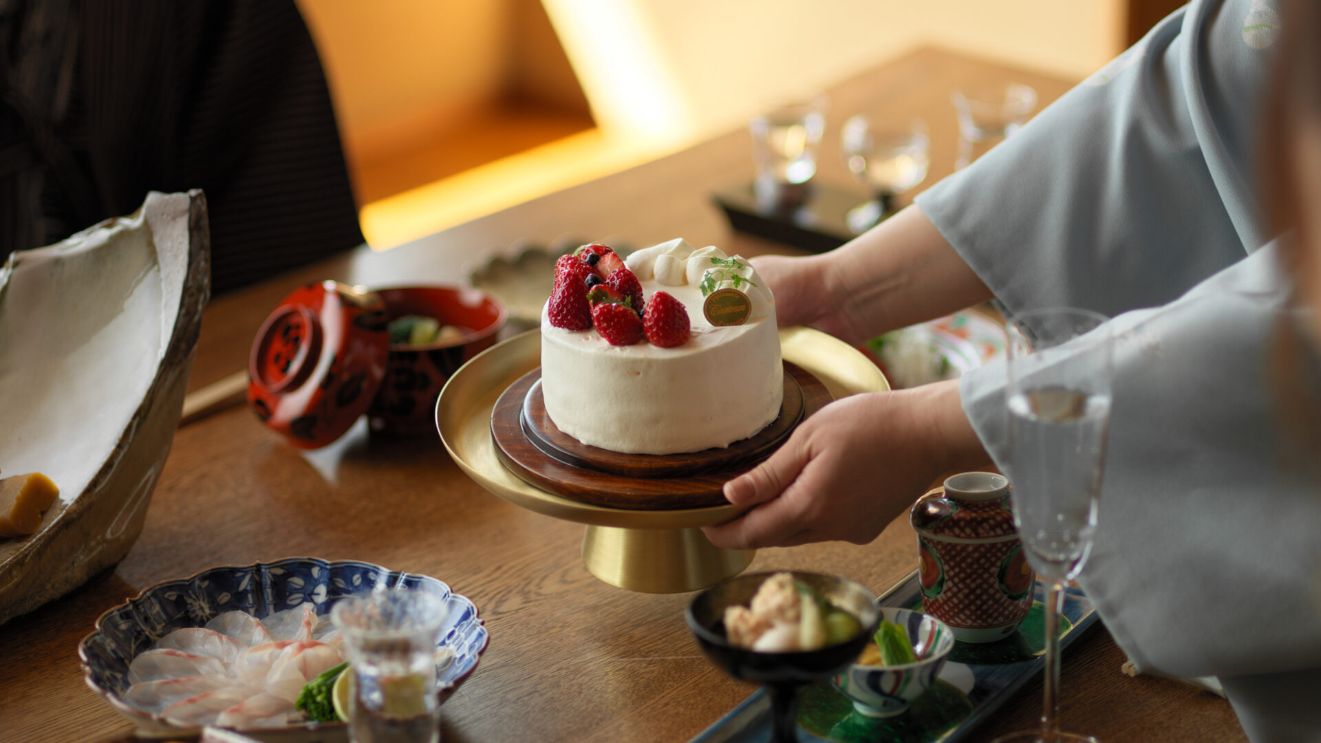 ケーキオプション